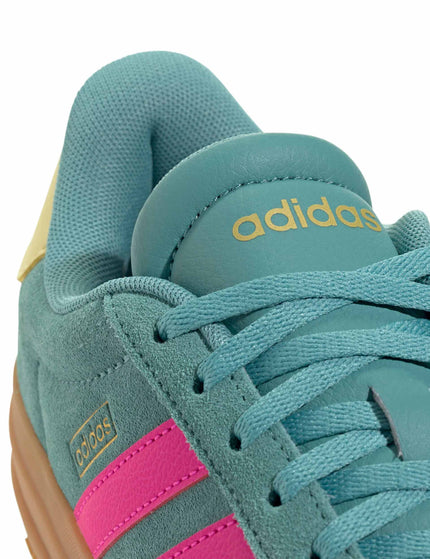 adidas VL Court Bold Shoes - Powder Teal/Shock Pink/Powder Yellowimages8- The Sports Edit