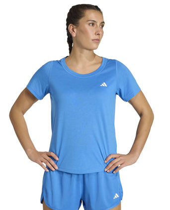 Workout Essentials Scoop Neck T-Shirt - Ray Blue