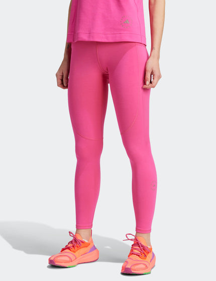 adidas X Stella McCartney 7/8 Yoga Leggings - Real Magentaimages1- The Sports Edit