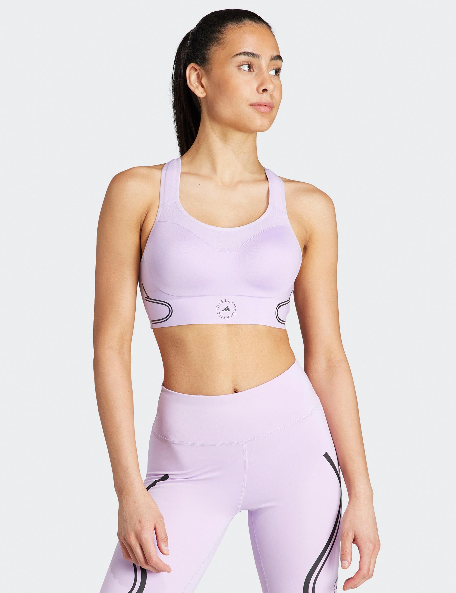 Buy Adidas women padded sport bra black purple navy Online