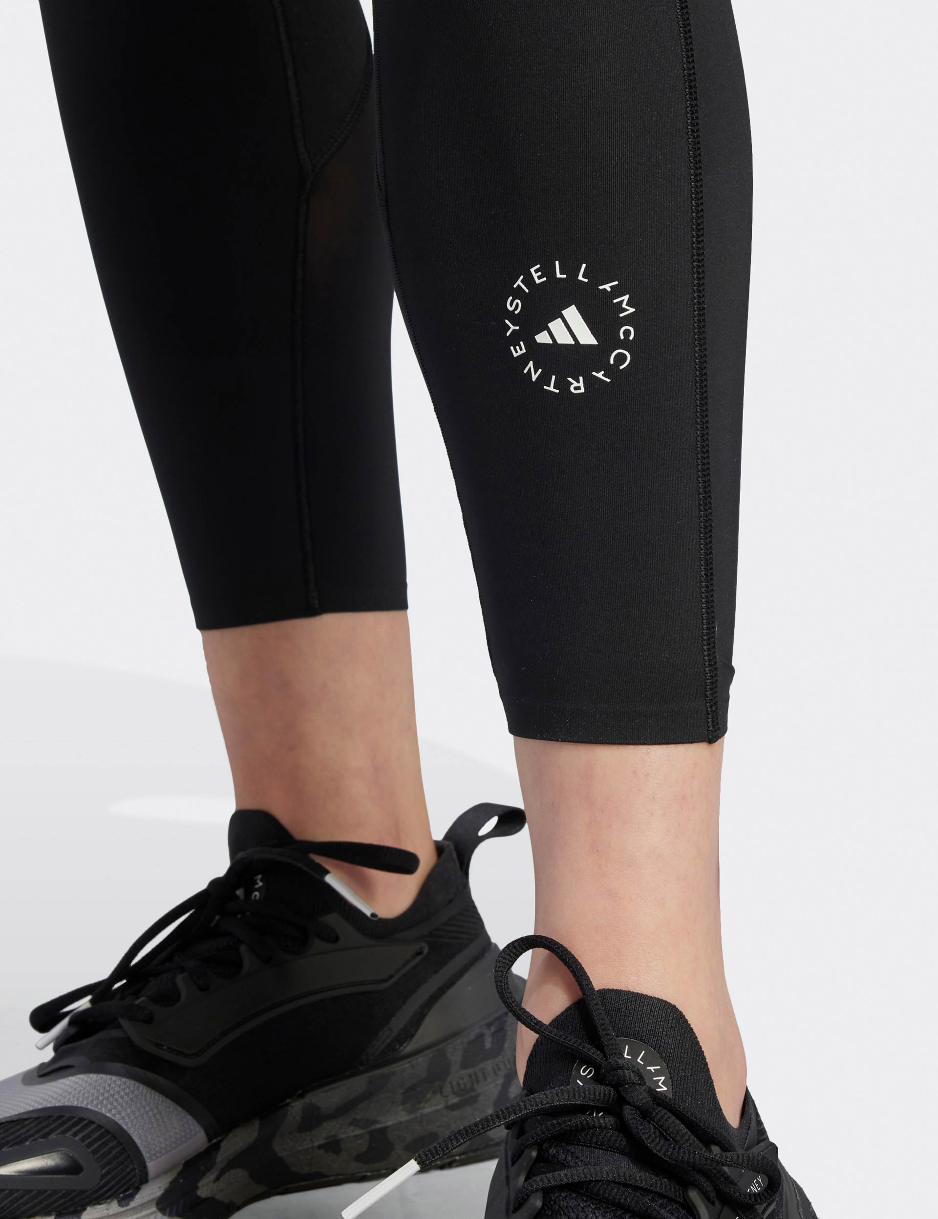 adidas by Stella McCartney Shiny Training Tights Shiny Black