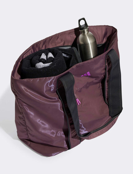 adidas Yoga Tote Bag - Shadow Fig/Purple Burst/Blackimages2- The Sports Edit