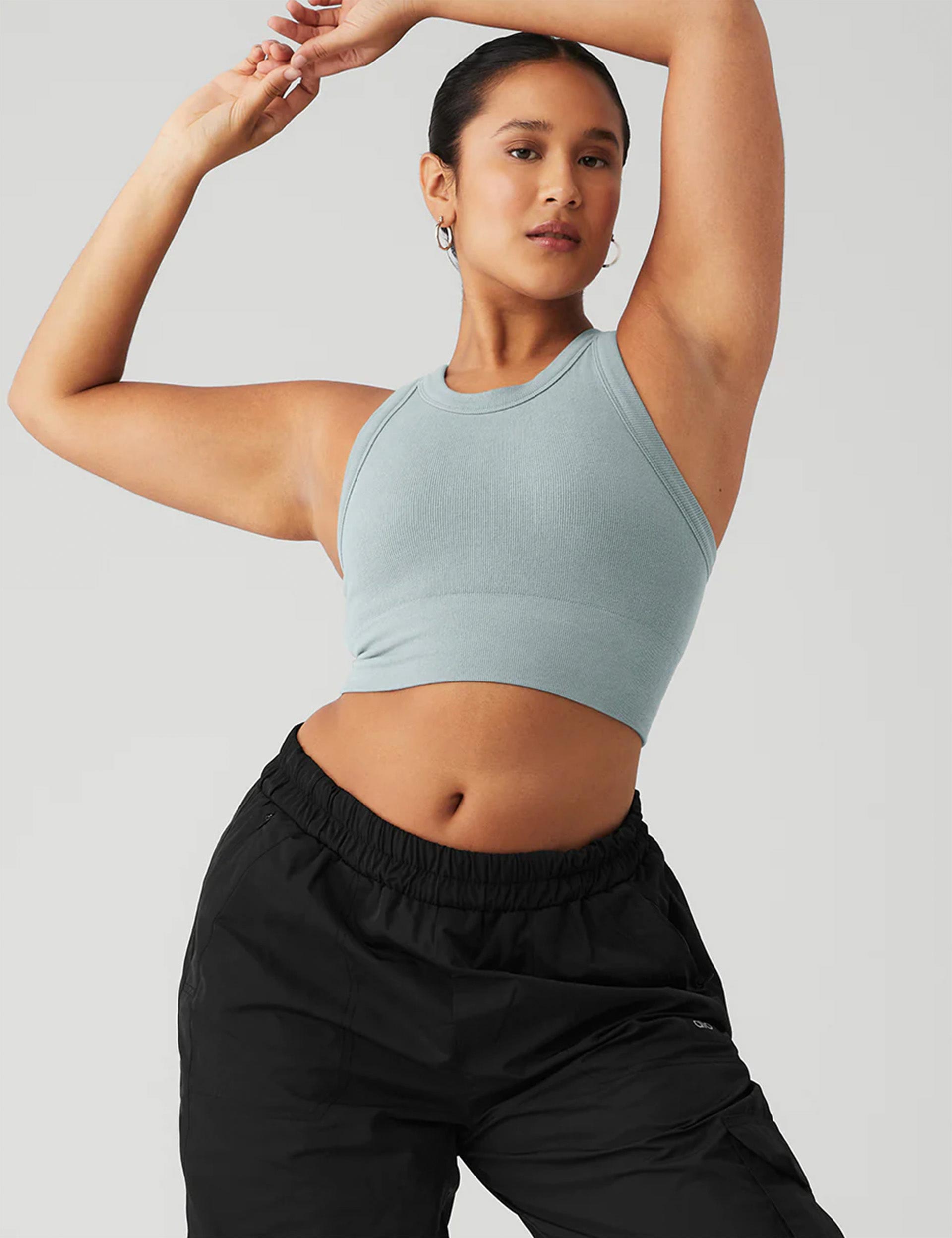 Alo Yoga Alo Delight Bralette Gray Size M - $40 (31% Off Retail) New With  Tags - From lina
