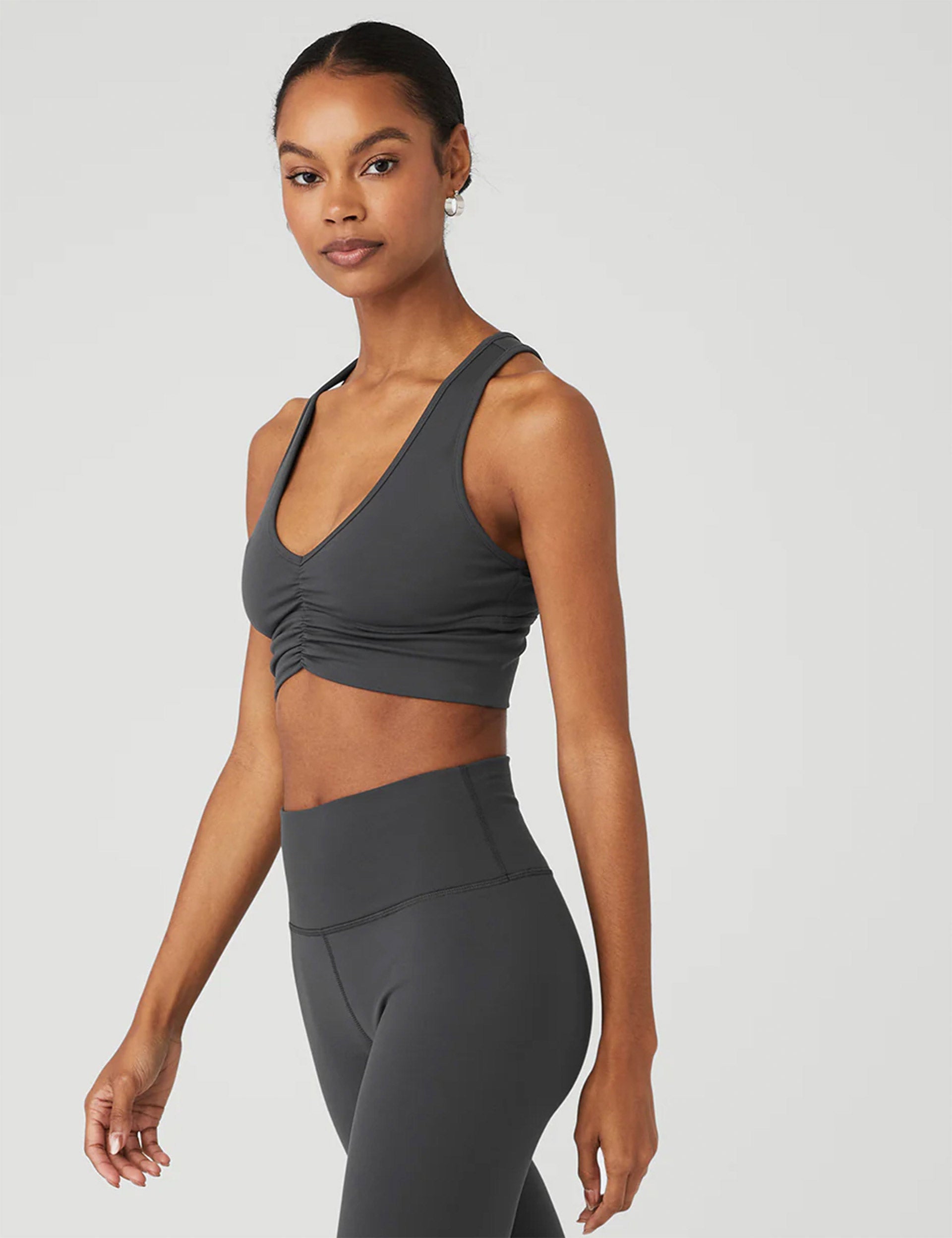 Alo Yoga Wild Thing Bra Anthracite The Sports Edit