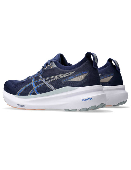 ASICS Gel Kayano 31 Indigo Blue/ Pure Silverimages3- The Sports Edit