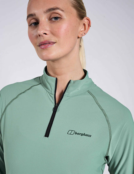 Berghaus 24/7 Tech Long Sleeve Half Zip Tee - Light Terrainimages3- The Sports Edit