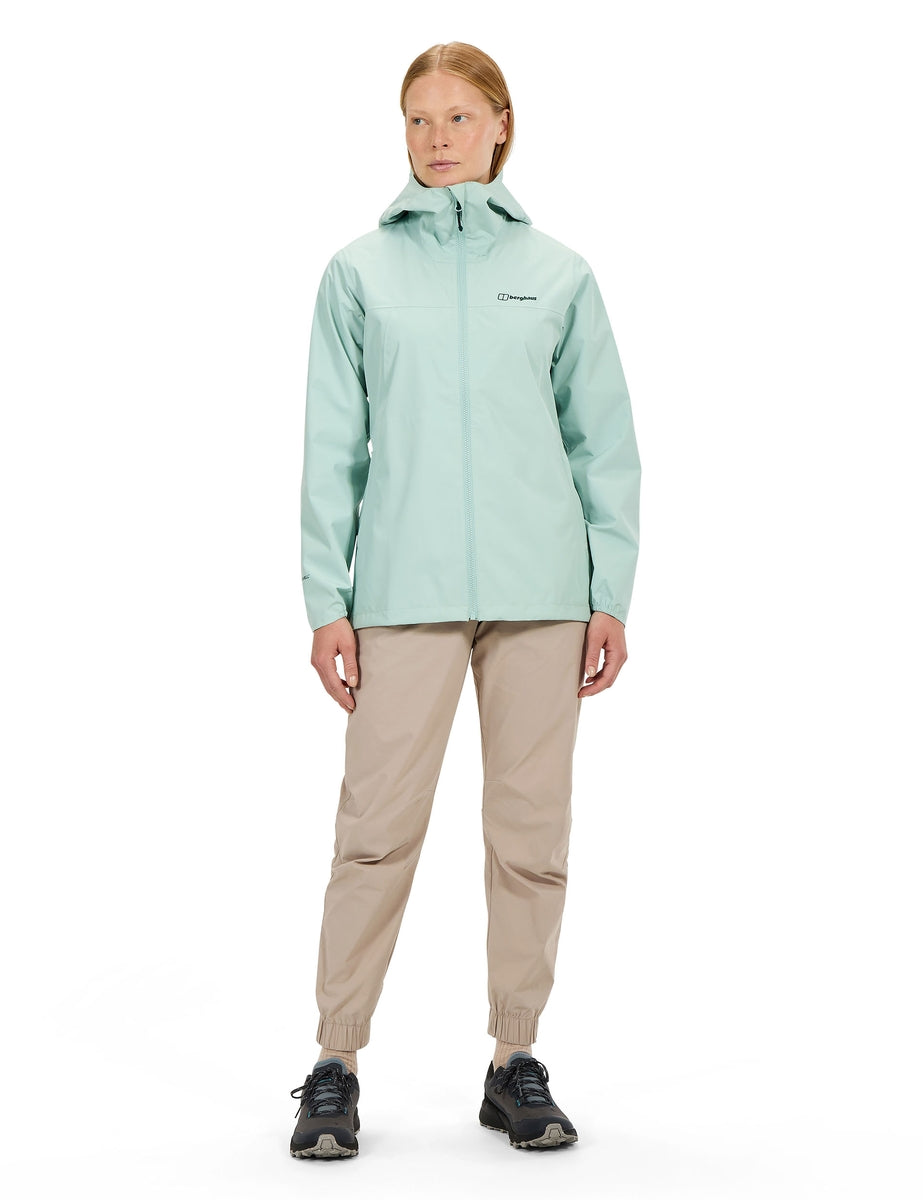 Berghaus Women’s Deluge Pro 3.0 Jacket – Waterproof, Recycled Polyester, Long Sleeve