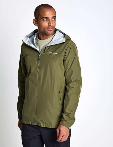 Berghaus Deluge Pro 3.0 Waterproof Jacket - Cheviot Greenimages1- The Sports Edit