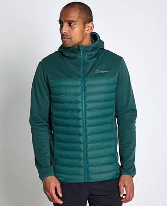 Vaskye Hooded Hybrid Jacket - Northern Storm