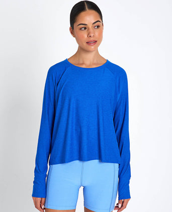 Featherweight Daydreamer Pullover - Court Blue Heather