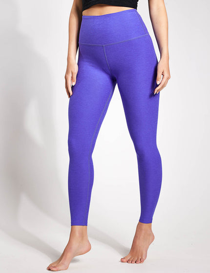 Beyond Yoga Spacedye Caught In The Midi High Waisted Legging - Ultra Violet Heatherimages1- The Sports Edit