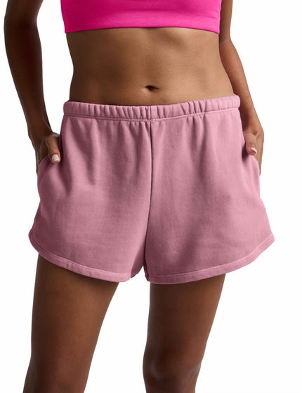 Beyond Yoga Fade Out Mid-Rise Short - Washed Rich Raspberryimages1- The Sports Edit