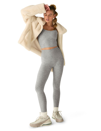 Beyond Yoga Faux Fur Jacket - Fresh Snowimages6- The Sports Edit