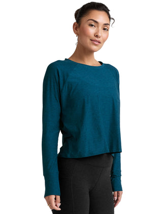 Featherweight Daydreamer Pullover - Blue Gem Heather