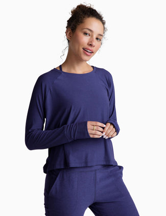 Featherweight Daydreamer Pullover - Eternal Blue Heather