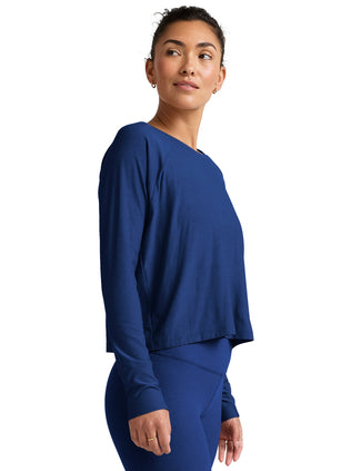 Featherweight Daydreamer Pullover - Marine Blue Heather