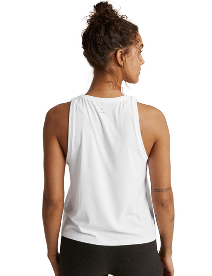 Beyond Yoga Featherweight Rebalance Tank - Cloud Whiteimages2- The Sports Edit