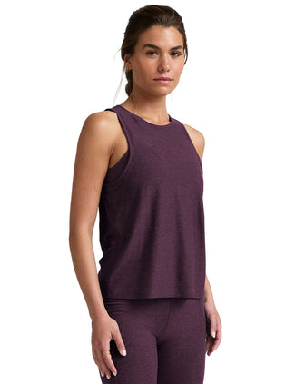 Featherweight Rebalance Tank - Eggplant Purple Heather