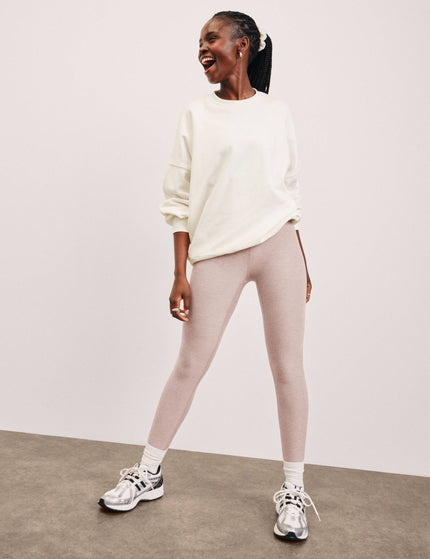Beyond Yoga LuxeFleece Oversized Sweatshirt - Fresh Snowimages2- The Sports Edit