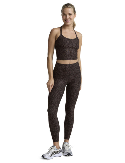 Beyond Yoga SoftMark High Waisted Midi Legging - Espresso Leopardimages4- The Sports Edit