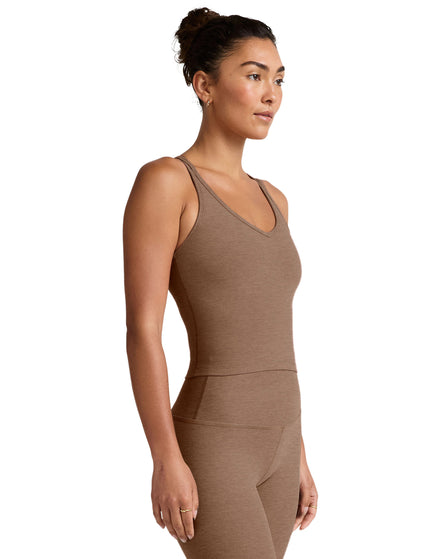 Beyond Yoga Spacedye Get Across Tank - True Chocolate Heatherimages2- The Sports Edit