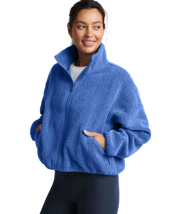 Unity Zip Jacket - Mineral Blue