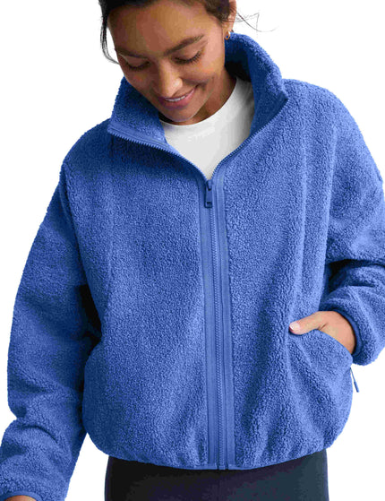 Beyond Yoga Unity Zip Jacket - Mineral Blueimages5- The Sports Edit