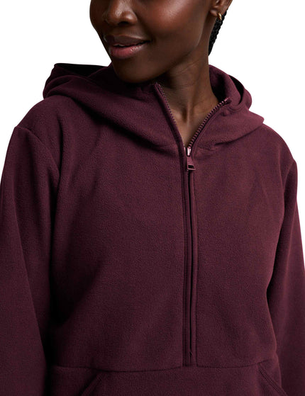 Beyond Yoga Urban Explorer Half Zip Pullover - Dark Cherryimages3- The Sports Edit