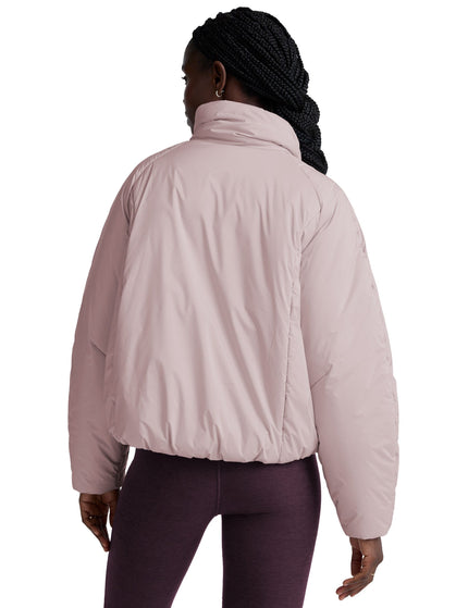 Beyond Yoga Warm Up Puffer Jacket - Pale Pinkimages3- The Sports Edit