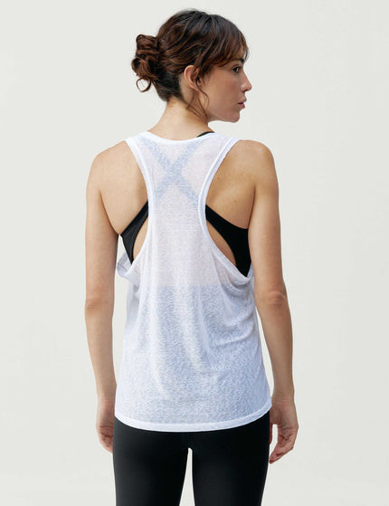 BORN Ada Tank Top - Whiteimages2- The Sports Edit