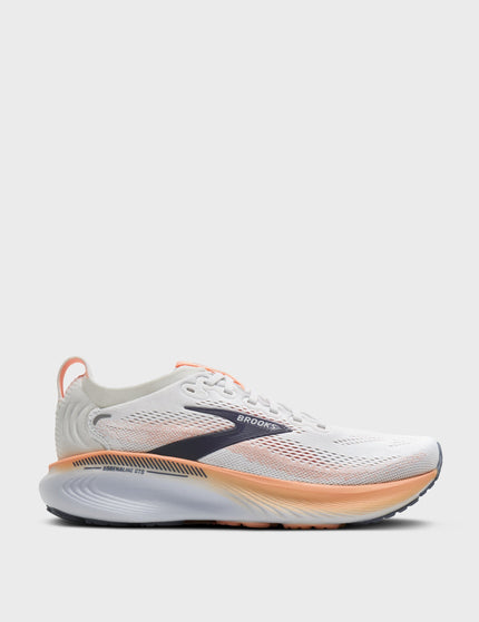 Brooks Adrenaline GTS 25 - Oyster Mushroom/Peach/Grapeimages1- The Sports Edit