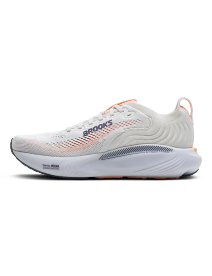 Brooks Adrenaline GTS 25 - Oyster Mushroom/Peach/Grapeimages3- The Sports Edit