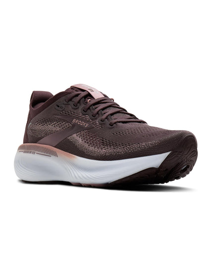 Brooks Adrenaline GTS 25 - Raisin/Woodrose/Whiteimages2- The Sports Edit