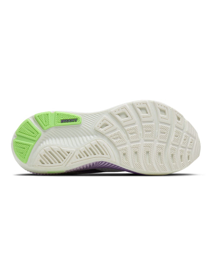 Brooks Ghost 18 - White/Purple Hebe/Greenimages5- The Sports Edit