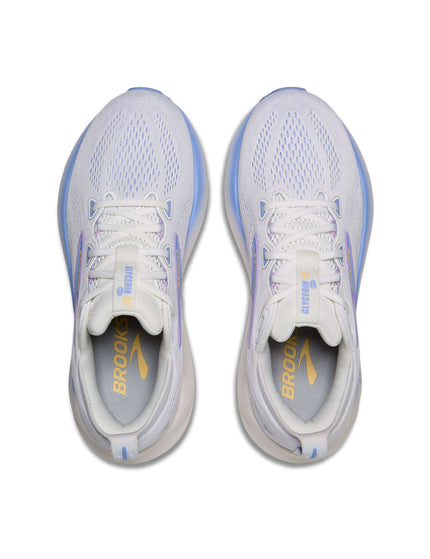 Brooks Glycerin 22 - White/Blue Heron/Apricotimages5- The Sports Edit