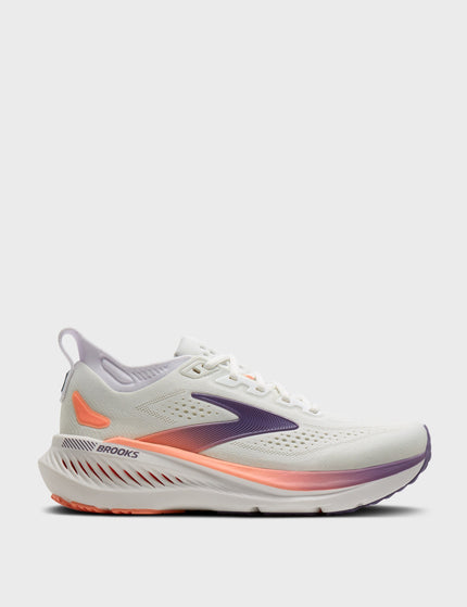 Brooks Glycerin GTS 23 - White/Mulled Grape/Clearimages1- The Sports Edit