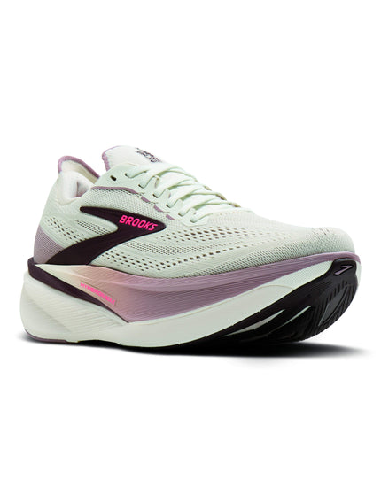 Brooks Hyperion Max 4 - Coconut/Raisin/Pinkimages2- The Sports Edit