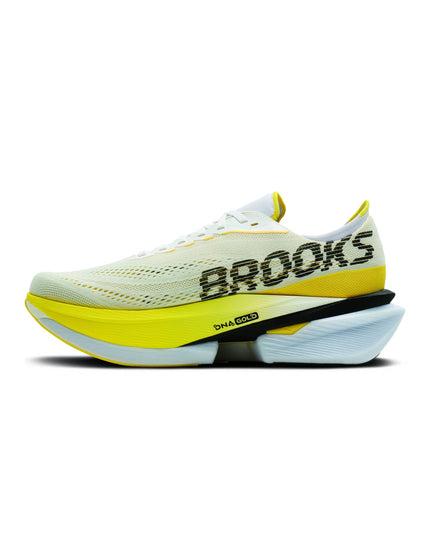 Brooks Hyperion Max 4 - White/Cyber Yellow/Blackimages3- The Sports Edit