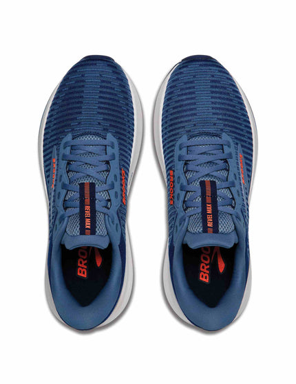 Brooks Revel Max - Beacon Blue/Moonlight/Orangeimages6- The Sports Edit