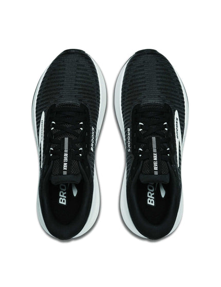 Brooks Revel Max - Black/Grey/Whiteimages6- The Sports Edit
