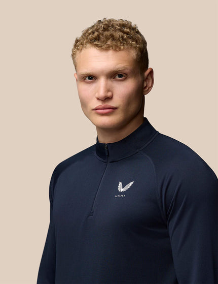 Castore Adapt Training 1/4 Zip Top - Navyimages3- The Sports Edit