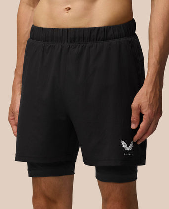 2-In-1 Short - Black/White
