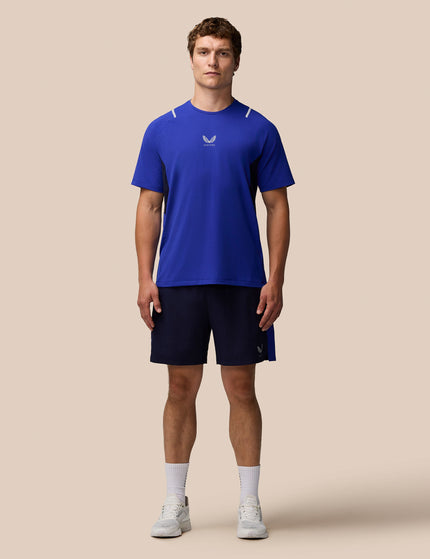 Castore 6" Short - Midnight Navy/Azure Blue /Silver Reflectiveimages6- The Sports Edit