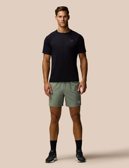 Castore 7” Branded Elastic Shorts - Light Greenimages3- The Sports Edit