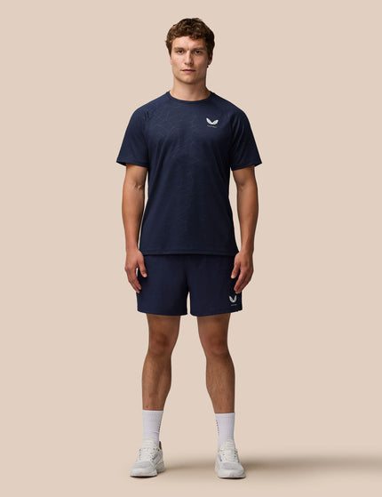 Castore Aop Short Sleeve T-Shirt - Midnight Navy/Whiteimages6- The Sports Edit