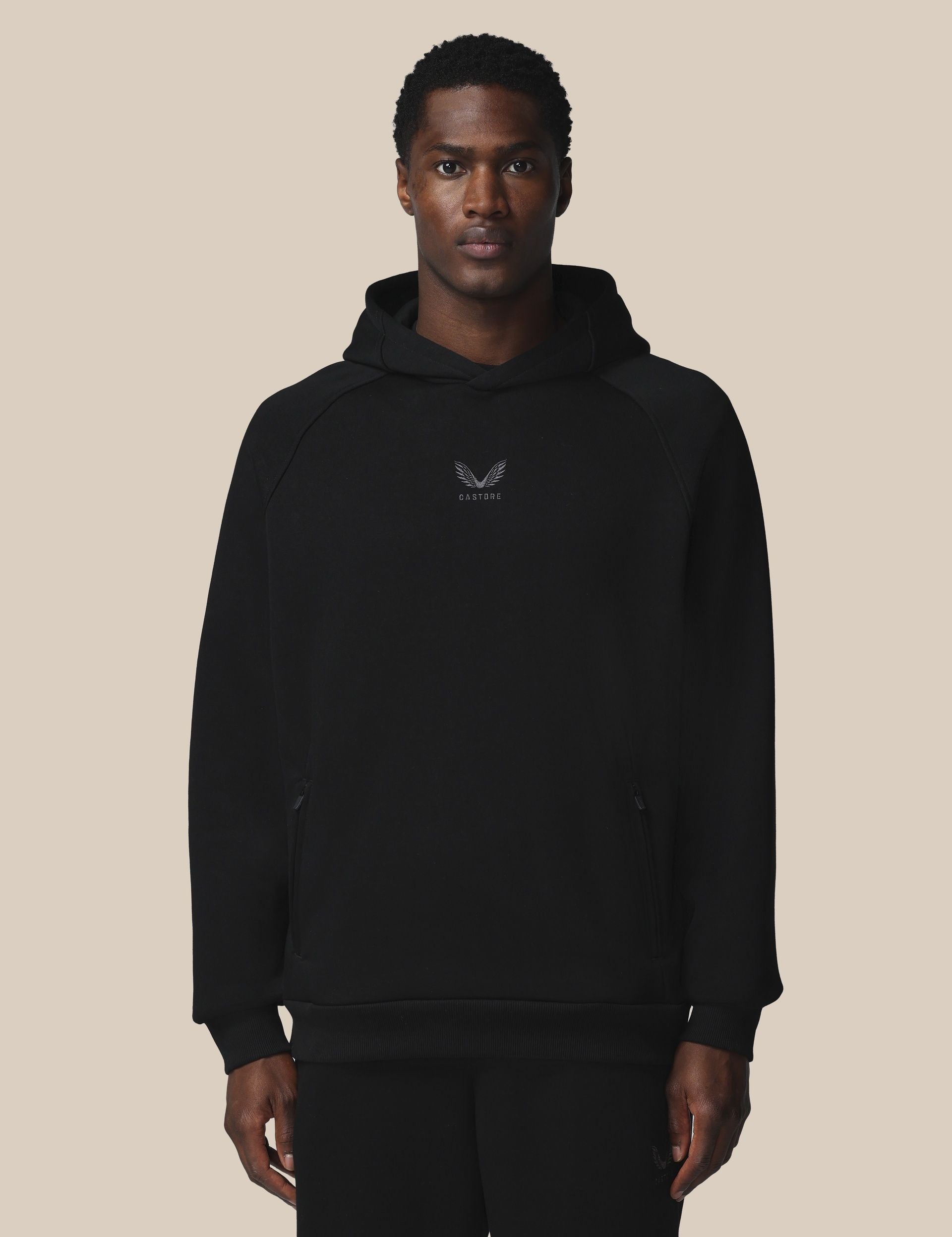 Adapt Long Sleeve Cotton Fleece Hoodie