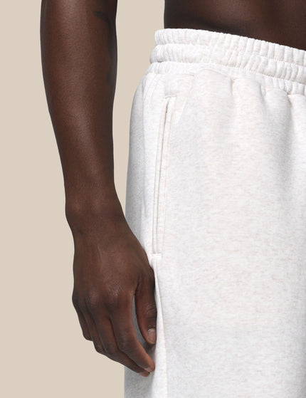 Castore Cotton Fleece Shorts - Oatmeal Marlimages4- The Sports Edit