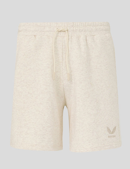 Castore Cotton Fleece Shorts - Oatmeal Marlimages6- The Sports Edit