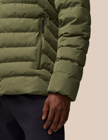 Castore Essential Lightweight Wadded Jacket - Ivy Green/Gunmetalimages5- The Sports Edit