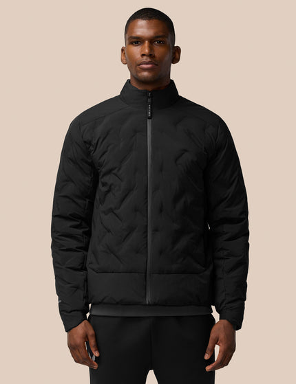 Castore Lightweight Wadded Zip Jacket - Black/Blackimages1- The Sports Edit
